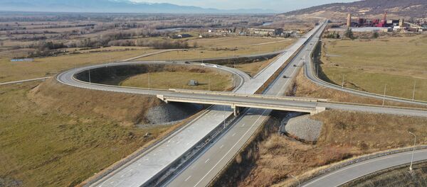 Пущен в эксплуатацию еще один участок Кутаисской объездной дороги - Sputnik Грузия