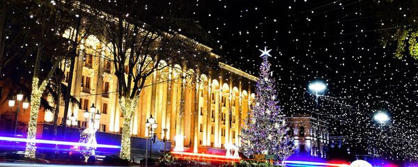 საახალწლოდ მორთული თბილისი საახალწლოდ მორთული თბილისი - Sputnik საქართველო