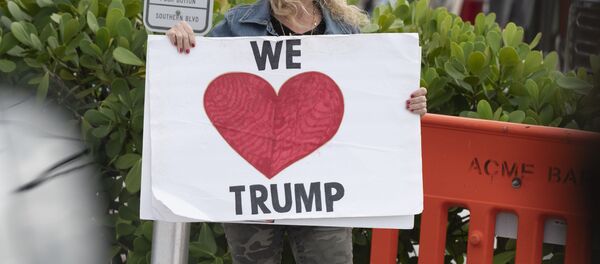 დონალდ ტრამპის მხარდამჭერი დონალდ ტრამპის მხარდამჭერი - Sputnik საქართველო