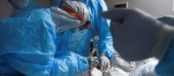 Пандемия коронавируса COVID 19 - врачи в больнице в США - Sputnik Грузия