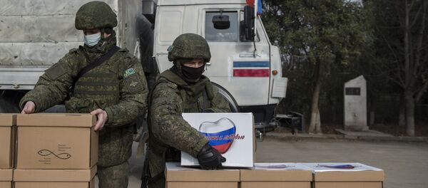 რუსი სამშვიდობოები მთიან ყარაბაღში - Sputnik საქართველო