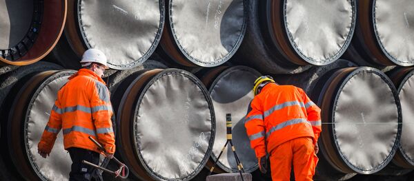 Трубы для газопровода Северный поток 2  - Sputnik Грузия