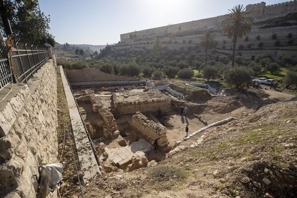 В декабре в Иерусалиме были найдены руины ритуальной бани и церкви возрастом 2000 лет - Sputnik Грузия