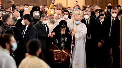 Католикос Патриах Всея Грузии Илия Второй. Рождественская Служба