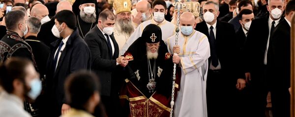 საქართველოს კათოლიკოს-პატრიარქი ილია მეორე საქართველოს კათოლიკოს-პატრიარქი ილია მეორე - Sputnik საქართველო