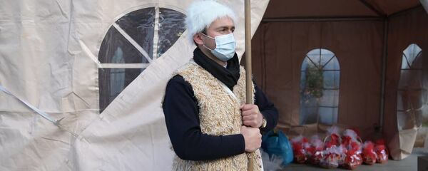 საშობაო ალილო პანდემიის დროს თბილისში საშობაო ალილო პანდემიის დროს თბილისში - Sputnik საქართველო