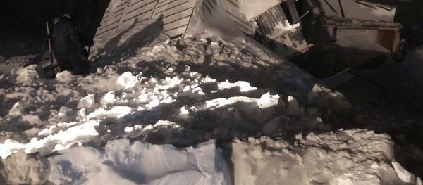 Последствия схода лавины в Красноярском крае - Sputnik Грузия