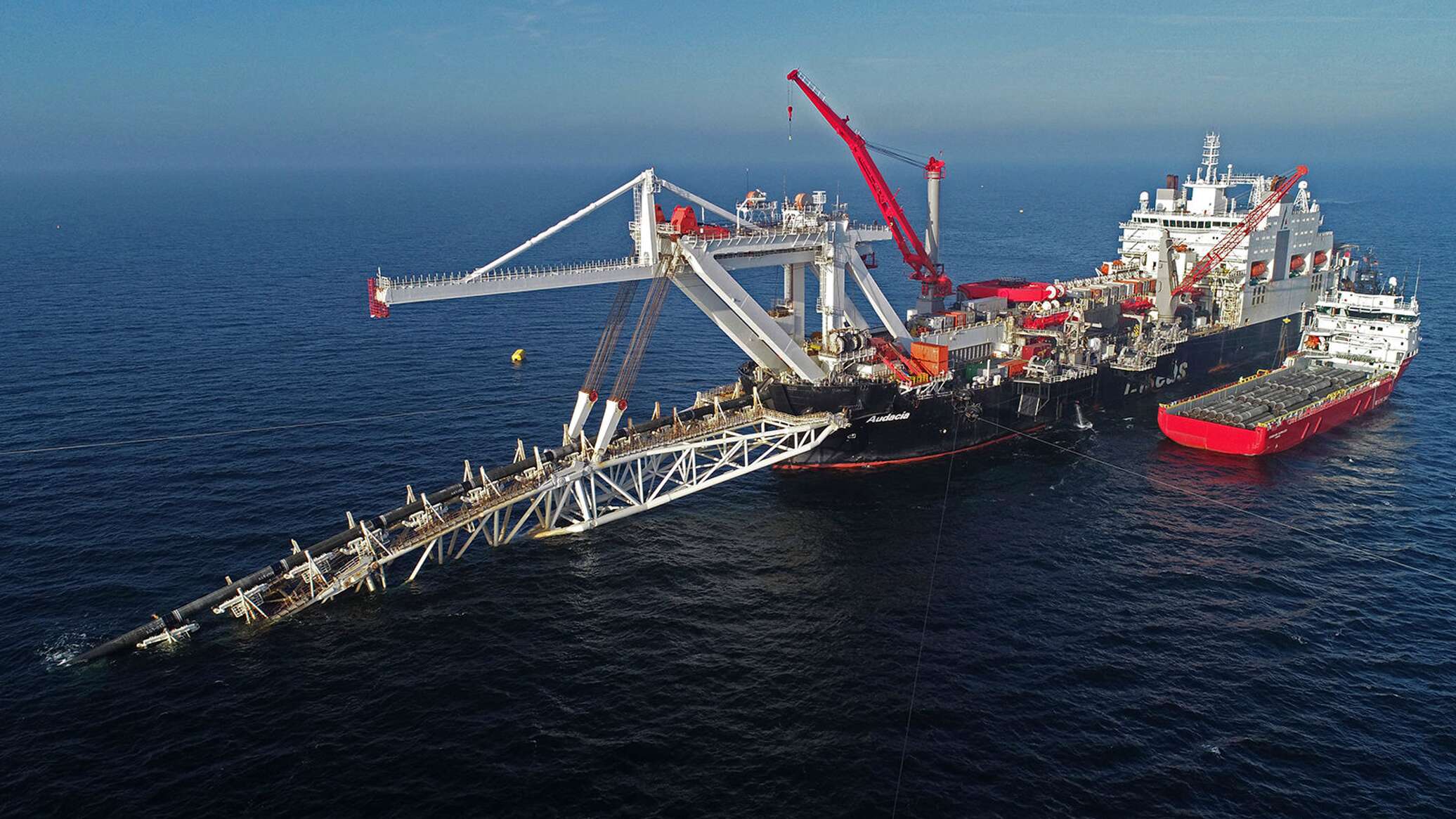 Проект строительства газового трубопровода по дну моря к берегу германии получил название