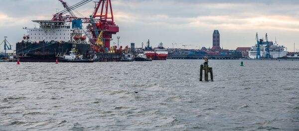 Судно-трубоукладчик Фортуна - строительство Северного потока 2 - Sputnik Грузия