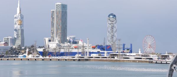 Батуми в снегу зимой - Sputnik Грузия