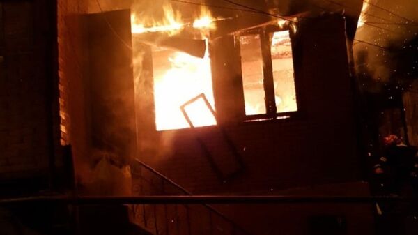 Пожар в доме в Тбилиси - Sputnik Грузия
