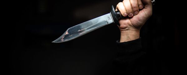Человек с ножом в руке - Sputnik Грузия