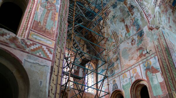 Гелатский монастырь Богородицы - реконструкция и уникальные фрески - Sputnik Грузия