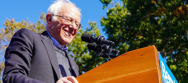 Выступление кандидата в президенты США Б. Сандерса - Sputnik Грузия