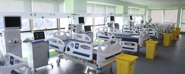 Больничные койки в палате - Sputnik Грузия