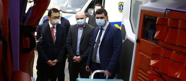 Япония передала Грузии четыре новых реанимобиля - Sputnik Грузия