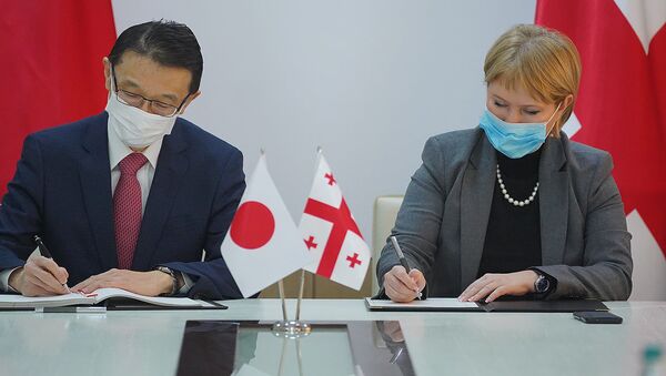 Грузия подписала инвестиционное соглашение с Японией - Sputnik Грузия