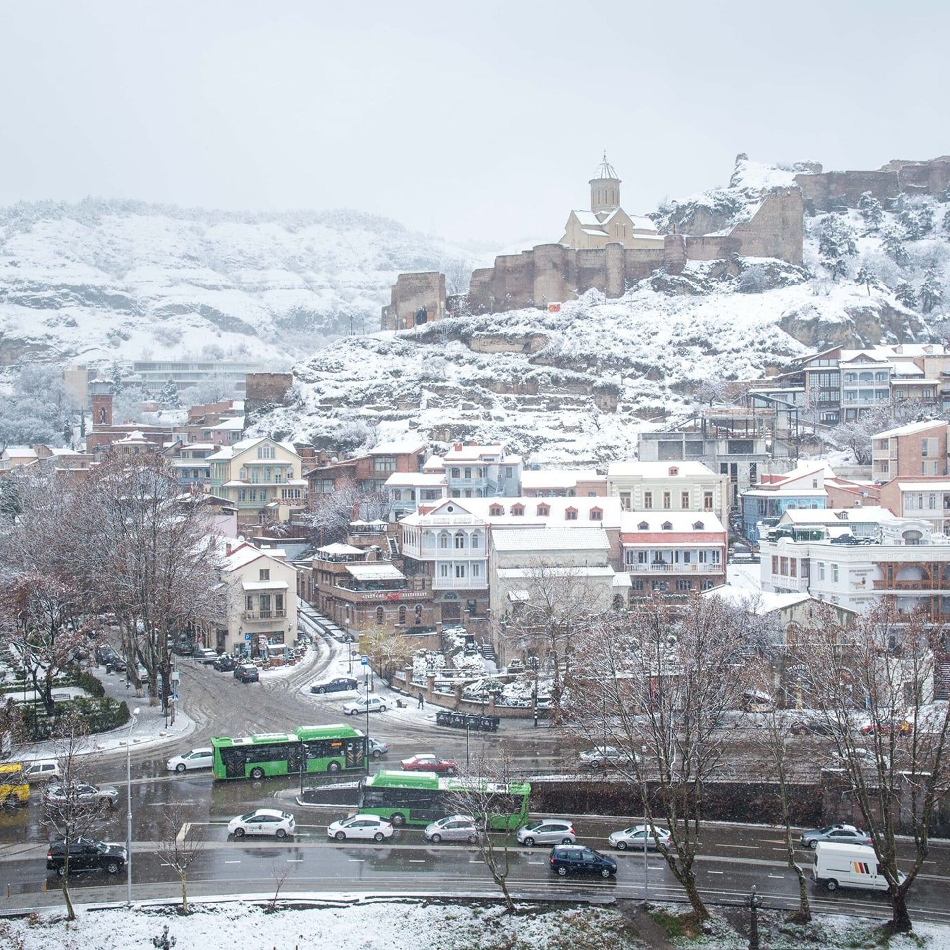 Тбилиси Зимой Фото