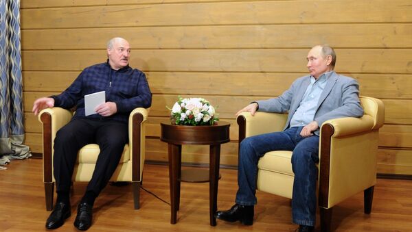 Президент РФ В. Путин встретился с президентом Белоруссии А. Лукашенко - Sputnik Грузия