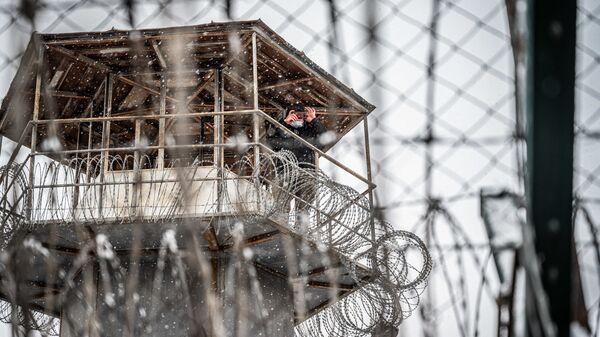 Охранный периметр тюрьмы - Sputnik Грузия