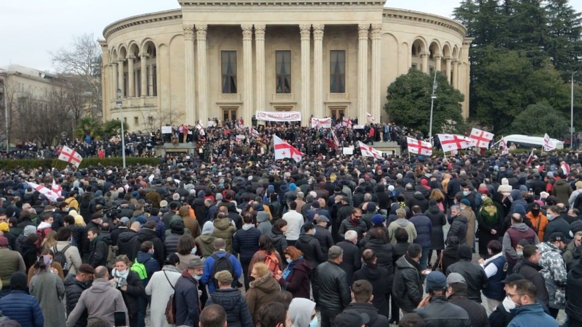 Акция против ГЭС в Кутаиси: организаторы требуют отставки министра - Sputnik Грузия, 1920, 14.03.2021