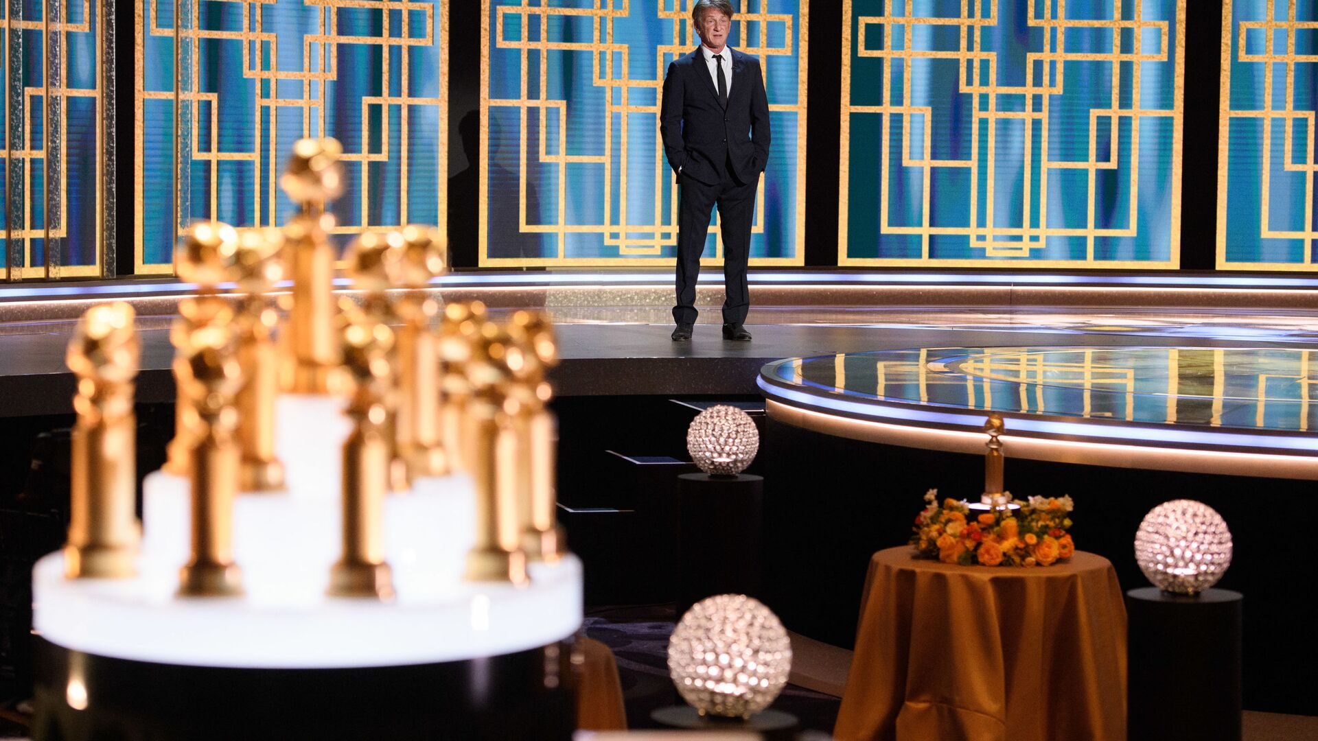Актер Шон Пенн на церемонии награждения премии Золотой глобус в США - Sputnik Грузия, 1920, 13.12.2022