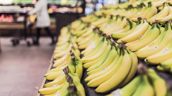 Бананы в супермаркете - Sputnik საქართველო