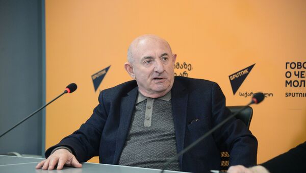 Венеди Бенидзе. Пресс-конференция на тему: Правовая оценка политических процессов в Грузии   - Sputnik Грузия