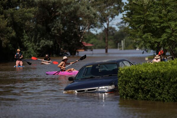 Наводнение в Австралии стало сильнейшим за последние 50 лет - Sputnik Грузия