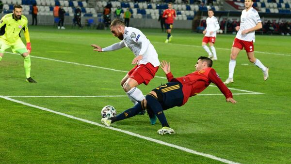 Отборочный матч ЧМ-2022 по футболу между сборными Грузии и Испании на Динамо Арене - Sputnik Грузия