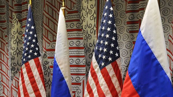 აშშ-სა და რუსეთის დროშები - Sputnik საქართველო