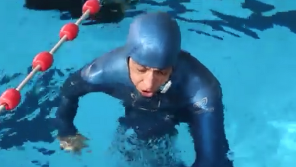 Дайвер установил мировой рекорд по задержке дыхания под водой - Sputnik Грузия
