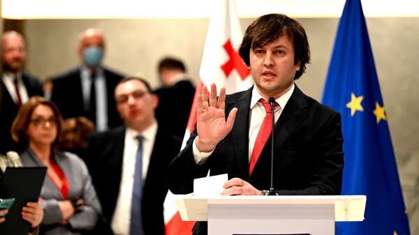 Ираклий Кобахидзе. Переговоры Грузинской мечты и объединенной оппозиции - Sputnik Грузия