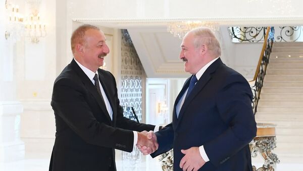 Переговоры Александра Лукашенко и Ильхама Алиева - Sputnik Грузия