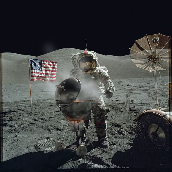 ბრიტანელი მარკ ჰამილტონის ფოტო სერიიდან „მთვარეზე დაბრუნება“ - Sputnik საქართველო