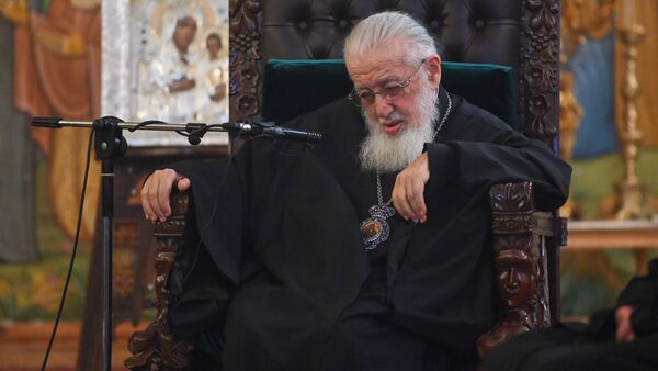 Глава Грузинской православной церкви, Католикос - Патриарх Всея Грузии Илья Второй - Sputnik Грузия