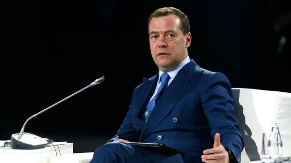 Премьер-министр России Дмитрий Медведев   - Sputnik Грузия