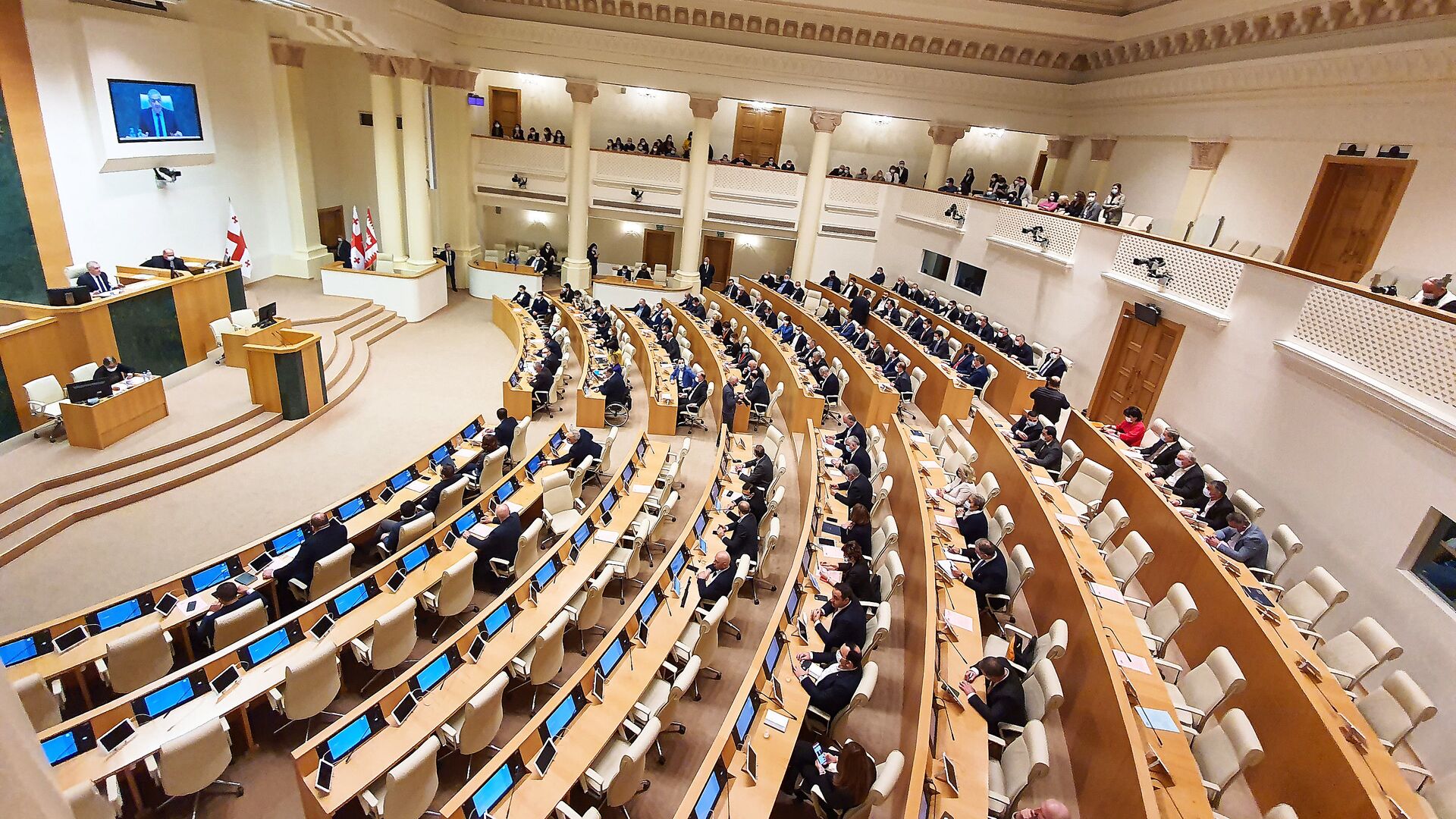 Заседание парламента Грузии - Sputnik Грузия, 1920, 15.12.2021