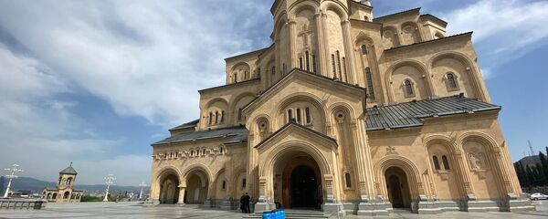 Кафедральный собор Святой Троицы - Самеба - Sputnik საქართველო