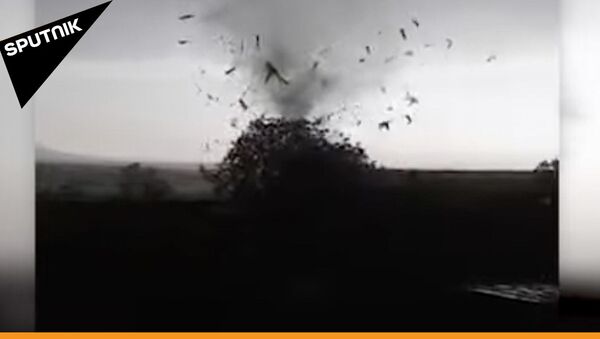 Разрушительный смерч в Армении: видео стихийного бедствия - Sputnik Грузия
