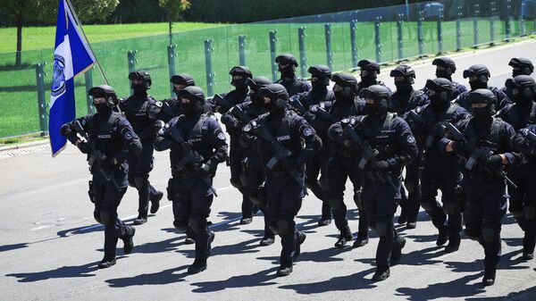День полиции 31 мая 2021 года отмечается в Грузии. Полицейский спецназ - Sputnik Грузия