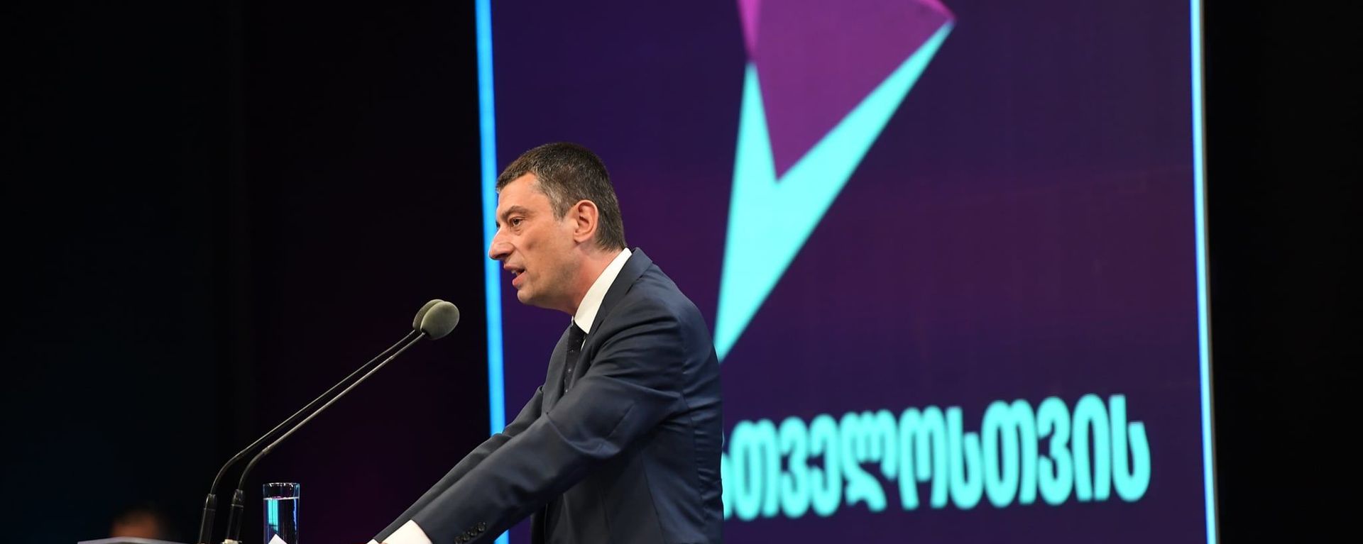 Георгий Гахария на презентации партии За Грузию Георгий Гахария на презентации партии За Грузию - Sputnik Грузия, 1920, 31.05.2021