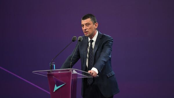 Георгий Гахария на презентации партии За Грузию - Sputnik Грузия