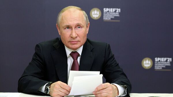 Президент РФ Владимир Путин, фото из архива - Sputnik Грузия