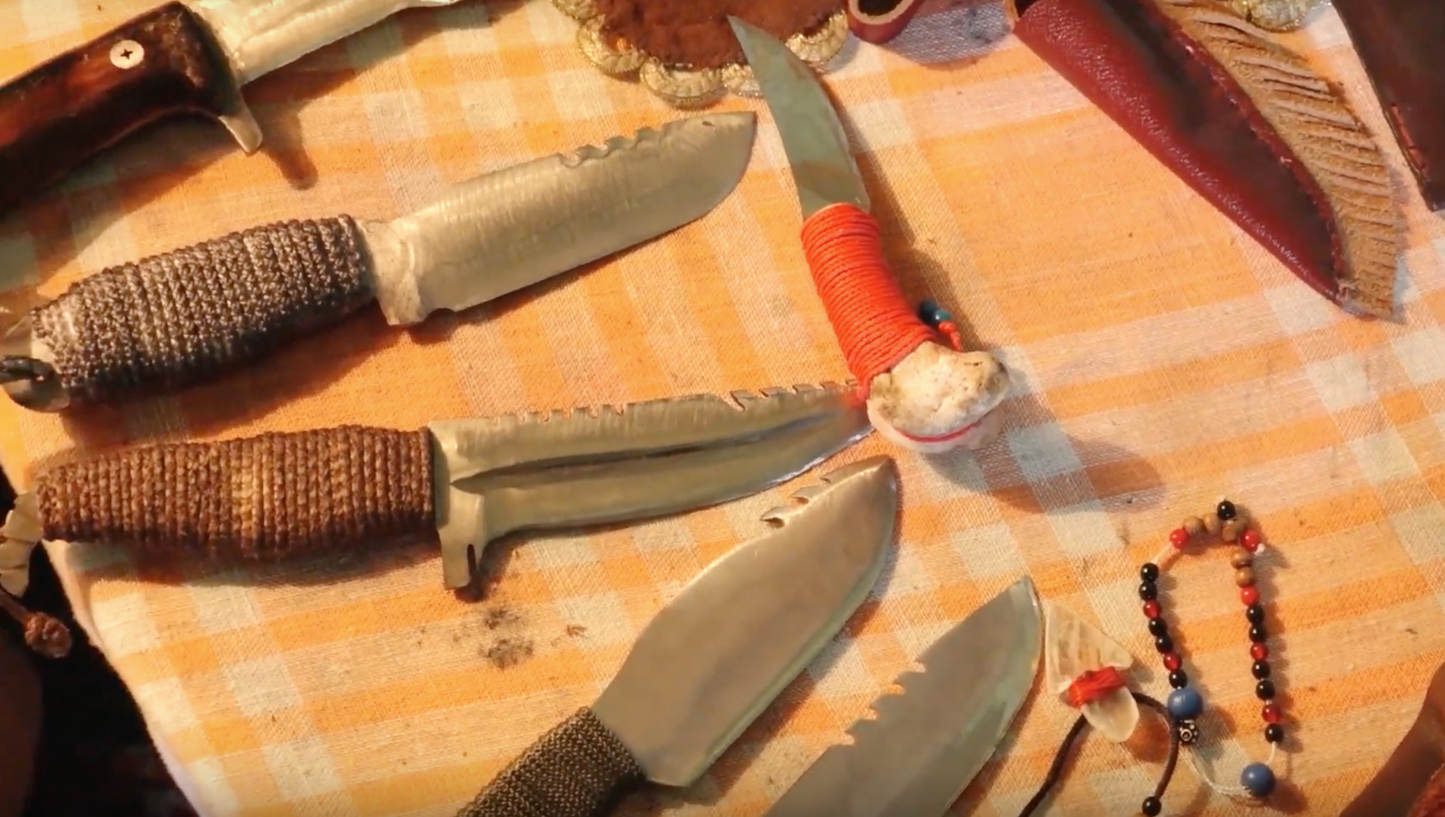 Ножевых дел мастер из Ферганской Долины абдулатто Абдуллаев.
