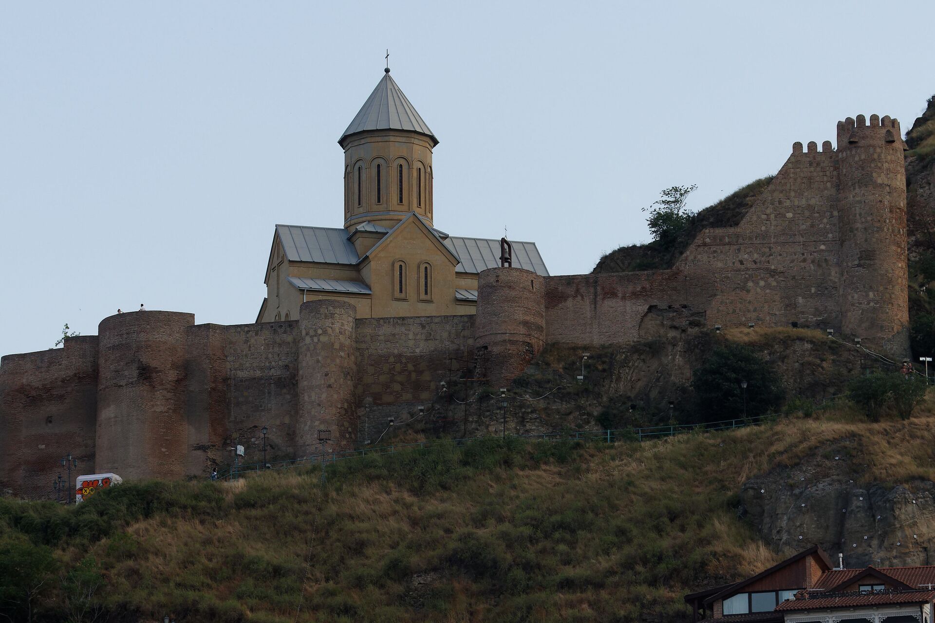Церковь Святого Николая. Крепость Нарикала - Sputnik Грузия, 1920, 24.08.2021