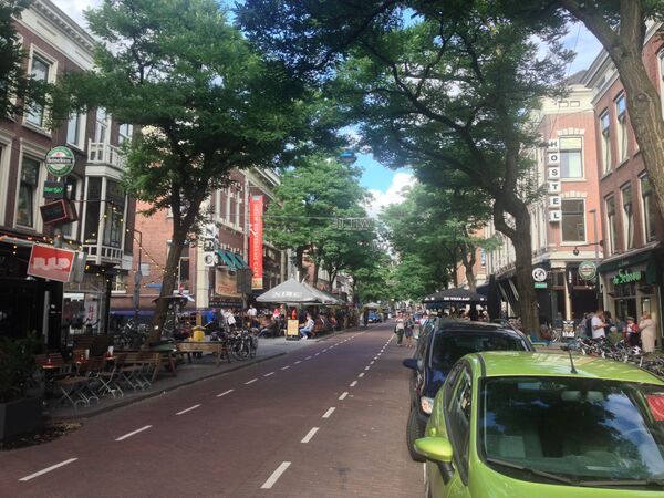 Витте де Витстраат в Роттердаме - главная улица, которая проходит через центр города. На ней много галерей, ресторанов и клубов. Из-за огромного количества заведений улица похожа на одну большую вечеринку - Sputnik Грузия