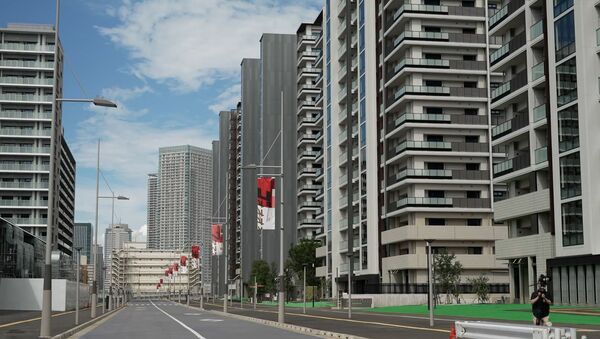 ოლიმპიური ქალაქი ტოკიოში თამაშების დაწყებამდე ერთი თვით ადრე - ვიდეო - Sputnik საქართველო