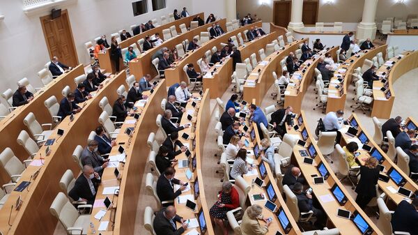 Депутаты в парламенте Грузии  - Sputnik Грузия