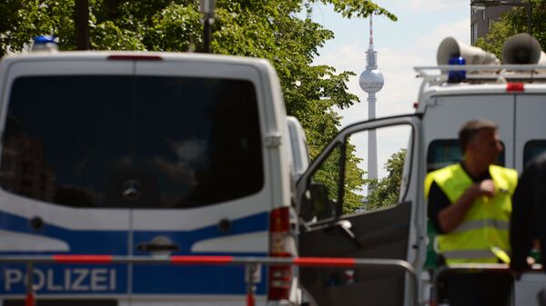 Полиция Германии на месте происшествия - Sputnik Грузия